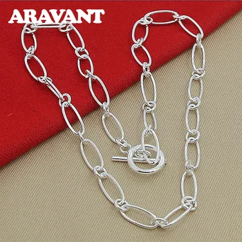 925 Silver Simple Chains Necklace Women Necklaces Jewelry Accessories
