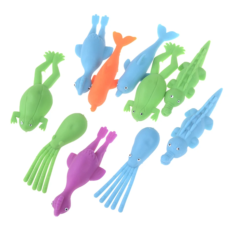 Finger Projectile Slingshot мультяшная безвредная Нетоксичная игрушка серия морских