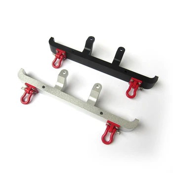 

Upgrade Parts for MN 1:12 D90 D91 RC Car Metal Front Bumper with 2 Hooks Metal Guard Board Protection Plate Front Bumper Parts