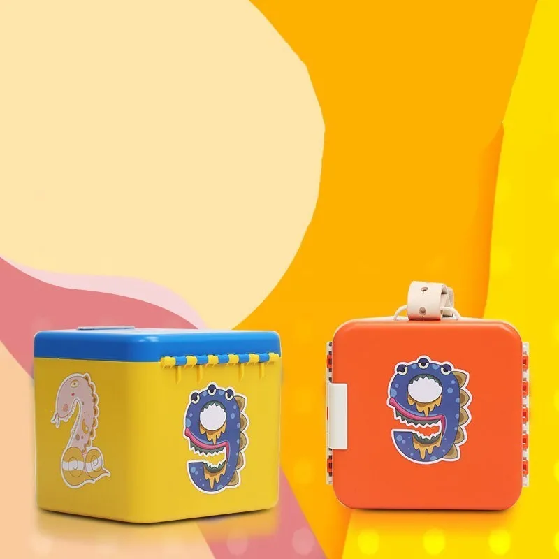 2019 DIY Brinquedos портативный ящик для хранения строительных блоков Кирпичи подарки