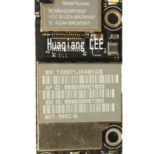 BCM94322PCIEBT для 13," Белый Unibody MB A1342 a1286 плата Airport Wi-Fi Blutooth карты 661-5388 661-5541
