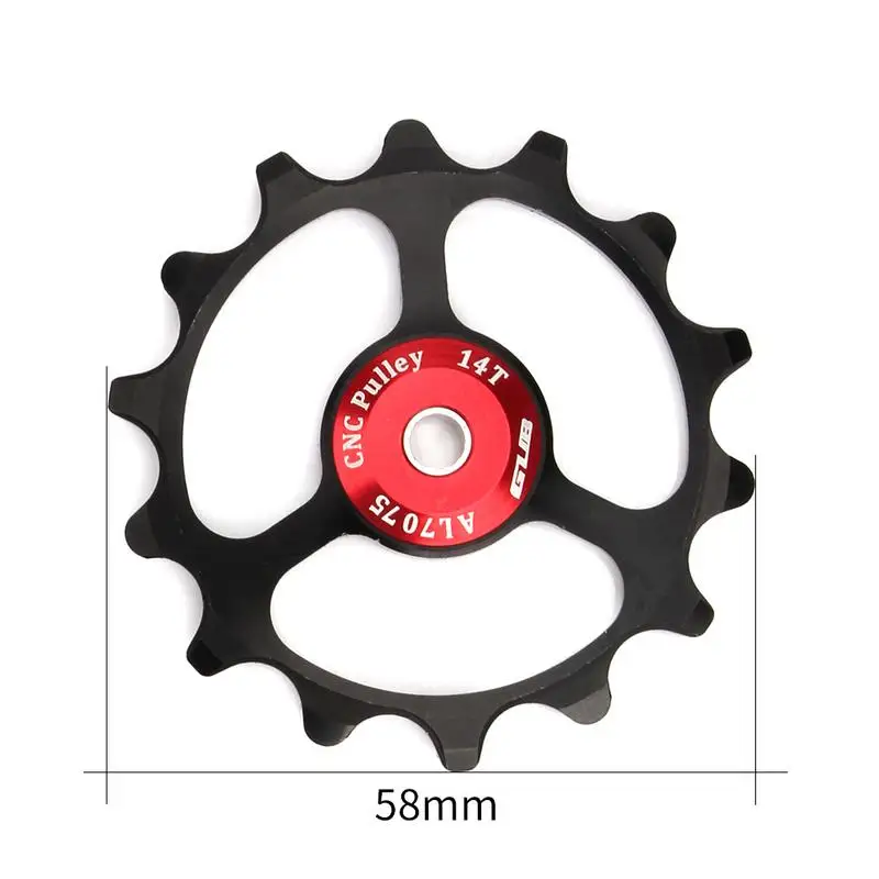 Gub 1 шт. 14 т алюминий сплава Mtb задний переключатель передач велосипедный натяжной шкив колеса дорожный велосипед Руководство ролик