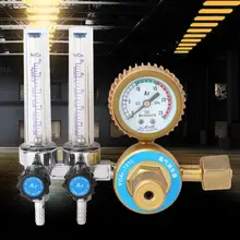 0.25MPa Аргон Регулятор давления газа Двойной измерительный прибор МЕТР сварочное приспособление аргоновый регулятор