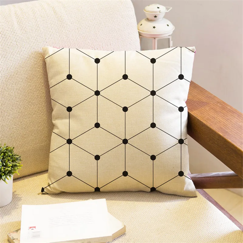 جمال مكتب الرئيسية صوفا ديكور وسادة الشمال بسيطة خطوط سوداء تموج الجملة الزفاف هدية أريكة غطاء وسادة جمال مكتب الرئيسية صوفا ديكور وسادة الشمال بسيطة خطوط سوداء تموج الجملة الزفاف هدية أريكة غطاء وسادة
