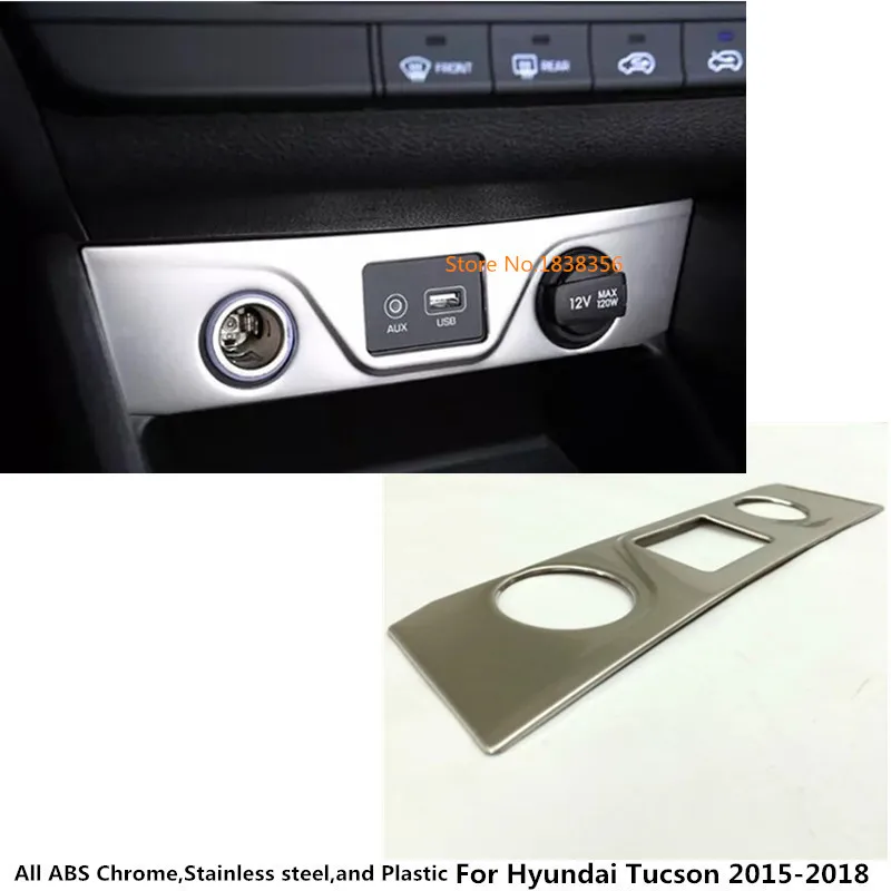 Для Hyundai Tucson 2015 2016 2017 2018 розетка управления из нержавеющей стали Переключатель