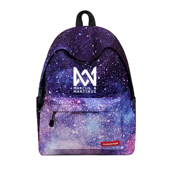

Marcus And Martinus Backpack New arrival Printing Women mochila Star Laptop bags travel kids school bag For Galaxy Backpacks