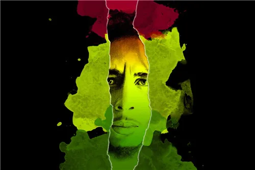 PL#236 Custom Bob Marley Home Decor modern For Bedroom Wall Poster Size