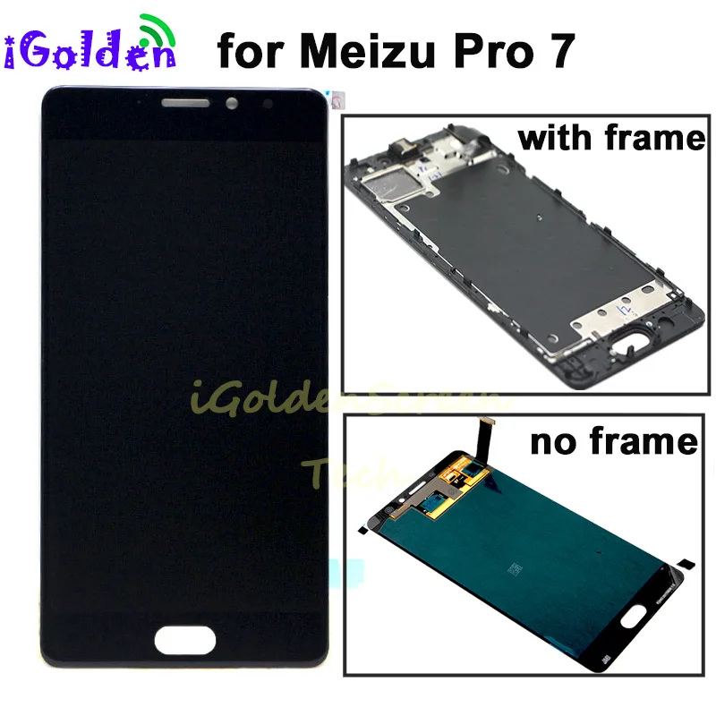 KINCOP 100% Tested 5.2 inch Touch Screen LCD Display For Meizu Pro 7 Digitizer Sensor Glass Panel Assembly+free tools | Мобильные