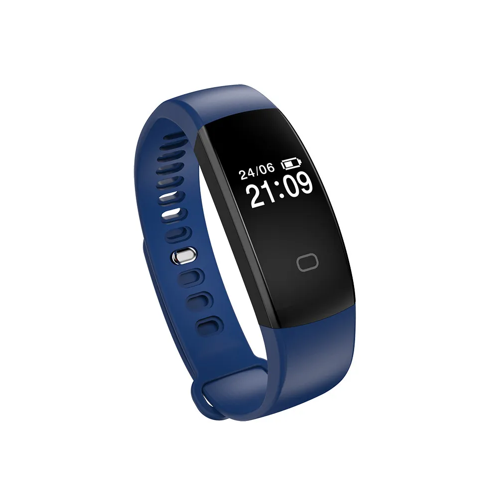 Фитнес браслет для Android iOS смарт водонепроницаемый монитор сердечного ритма PK xiomi