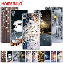 HAMEINUO пейзаж зимний светильник Снежный чехол для телефона для sony xperia C6 XA1 XA2 XA ULTRA X XP L1 L2 X XZ1 compact XR/XZ PREMIUM