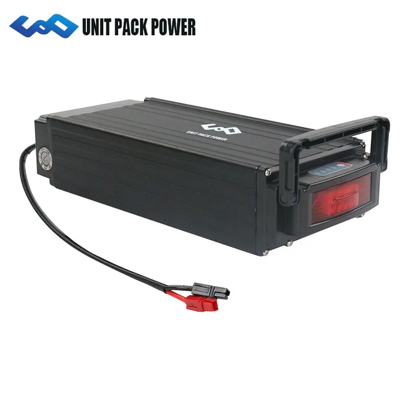 

36V 16Ah Rear Rack E-Bike Battery with Tail Light 36V Electric Bicycle Battery for 8FUN 500W BBS01 350W 250W Motor