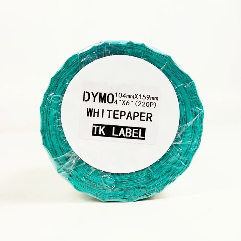 

6Rolls x S0904980 104mm x 159mm Extra Large Shipping Labels (220 Labels per Roll) compatible with Dymo LabelWriter 4XL Printers