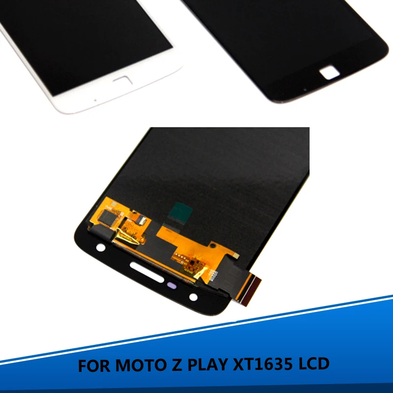 Для Motorola Moto Z Play дисплей XT1635 ЖК-экран сенсорный экран дигитайзер сборка +