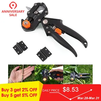 

Garden Tools Chopper Fruit Tree Pruning Shears Garden Scissor Grafting Cutting Tool + 2 Blades Pruner Tree Cutting Tools Set