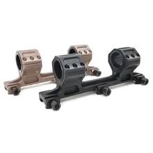 Тактический прицел 25 мм/30 мм рейку для 20 мм Пикатинни Вивер рельс без уровня пузырьков