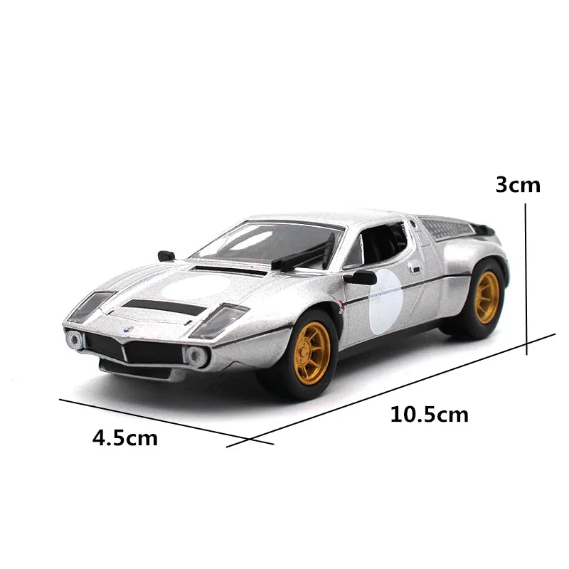 LEO 1:43 модель автомобиля из сплава Maserati Bora Group 4 коллекция украшения для детских