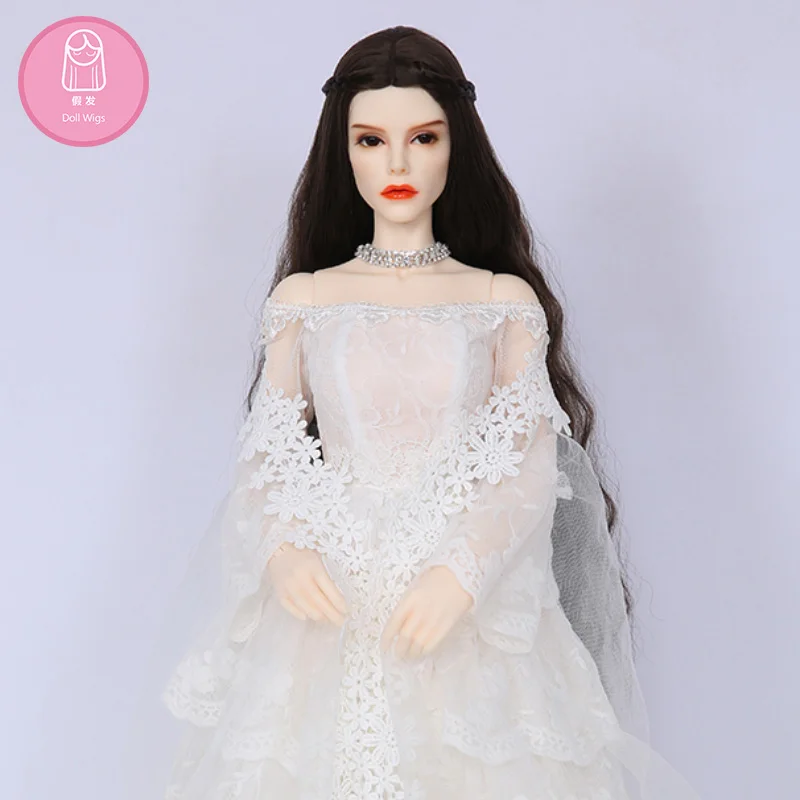 Парик для куклы BJD L15 #8 бесплатная доставка размер 9 10 дюймов 1/3 дюйма Eid Rania Bibiane