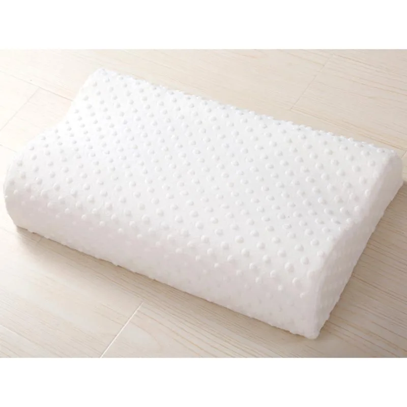 Memory foam pigow Ортопедическая подушка для сна медленный отскок памяти хлопок забота о здоровье постельные принадлежности Поду - Цвет: white pillow