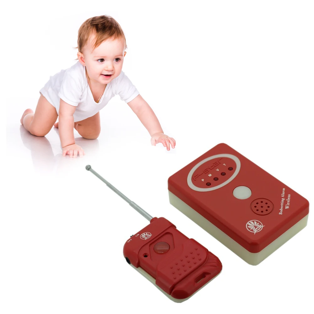 

Original Bedwetting Alarm Enuresis Urine Bed Wetting Alarm +Sensor With Clamp For Baby Adult Kids