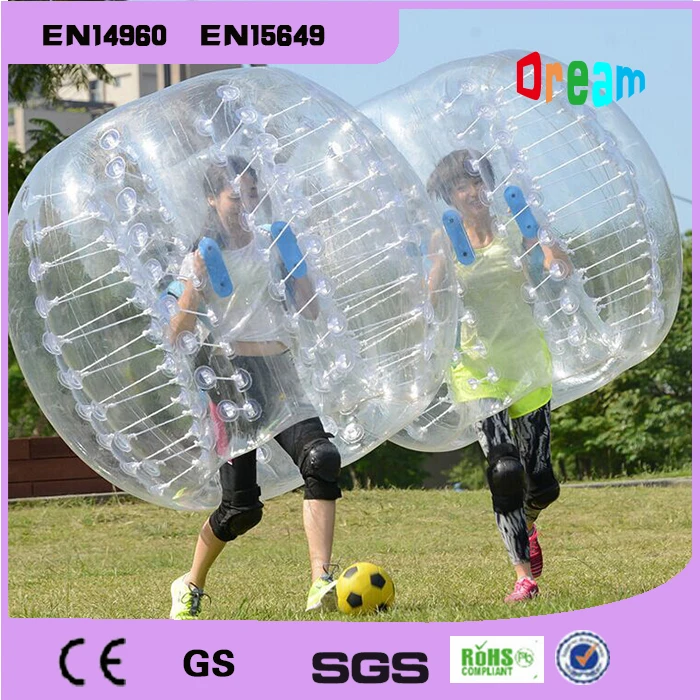 Free shipping hot sale in flatable bumper ball loopy ball bubble soccer ball zorb ball