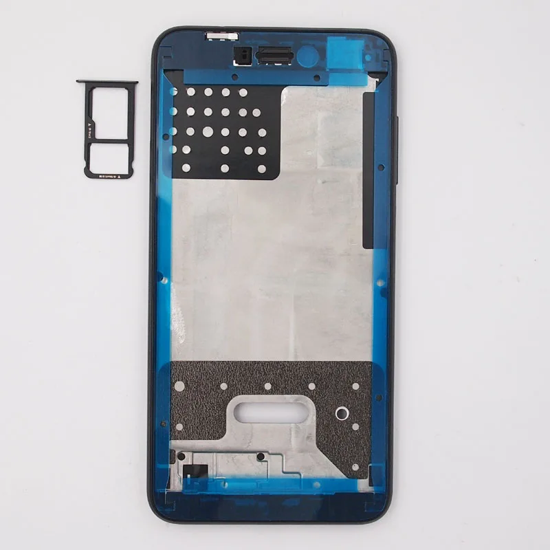 BaanSam New LCD Holder Screen Front Frame SIM Card Tray For Huawei Honor 8 Lite Housing Case With Power Volume Buttons | Мобильные