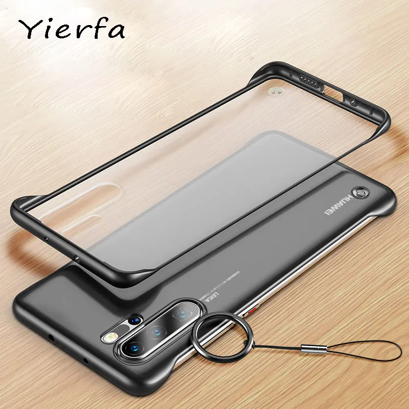 

For Huawei P30 Pro Case Frameless Matte Transparent Cover For P30 Case Silicone Protective Bumper For Huawei P20 Pro Lite Cases