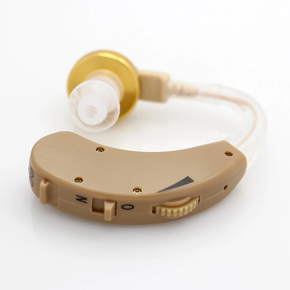 Регулируемый объем маленький мини-усилитель голоса за ухом лучший звук дешевый ясный слуховой аппарат для пожилых глухих