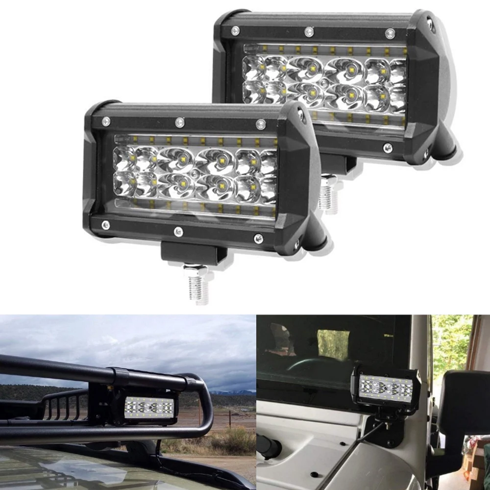 LED Bar LED Work Light Bar 12V Daymaker Projector Spot Light for Driving Offroad Boat Car Tractor Truck 4x4 SUV ATV (3)