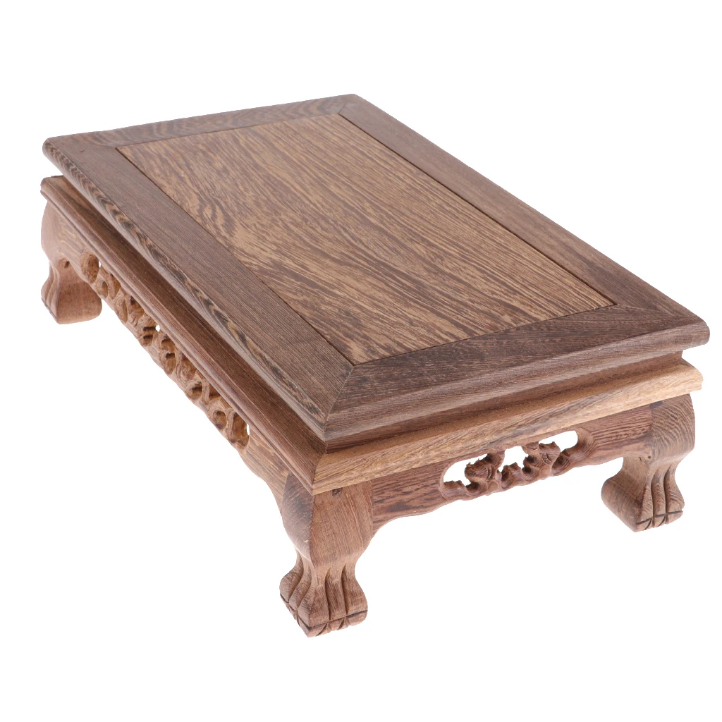 

Retro 1/6 Wooden Brown Miniature Wood Chinese Tea/Coffee Table Model for Hot Toys Figures Dollhouse Doll Accessory