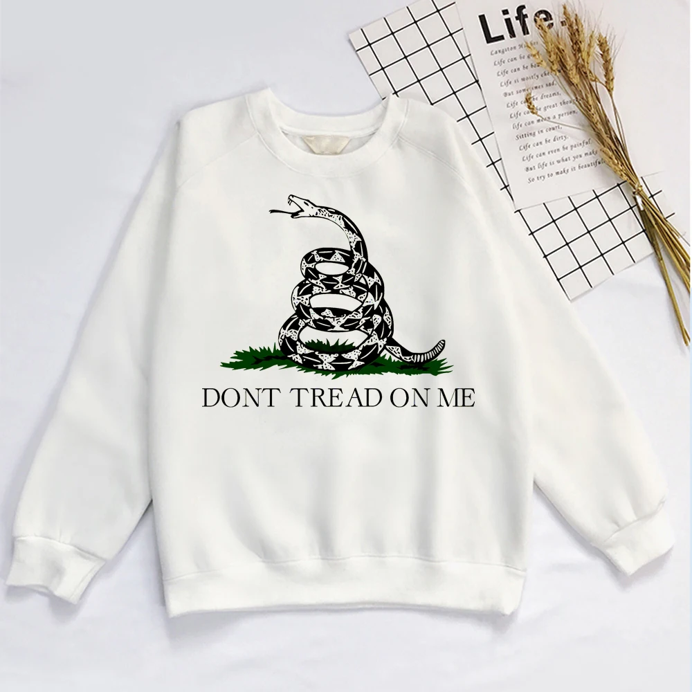

Gadsden Flag Sweatershirt Funny Don't Tread On Me Sweatershirt Hoodie Men Women Gadsden Long Sleeve shirt