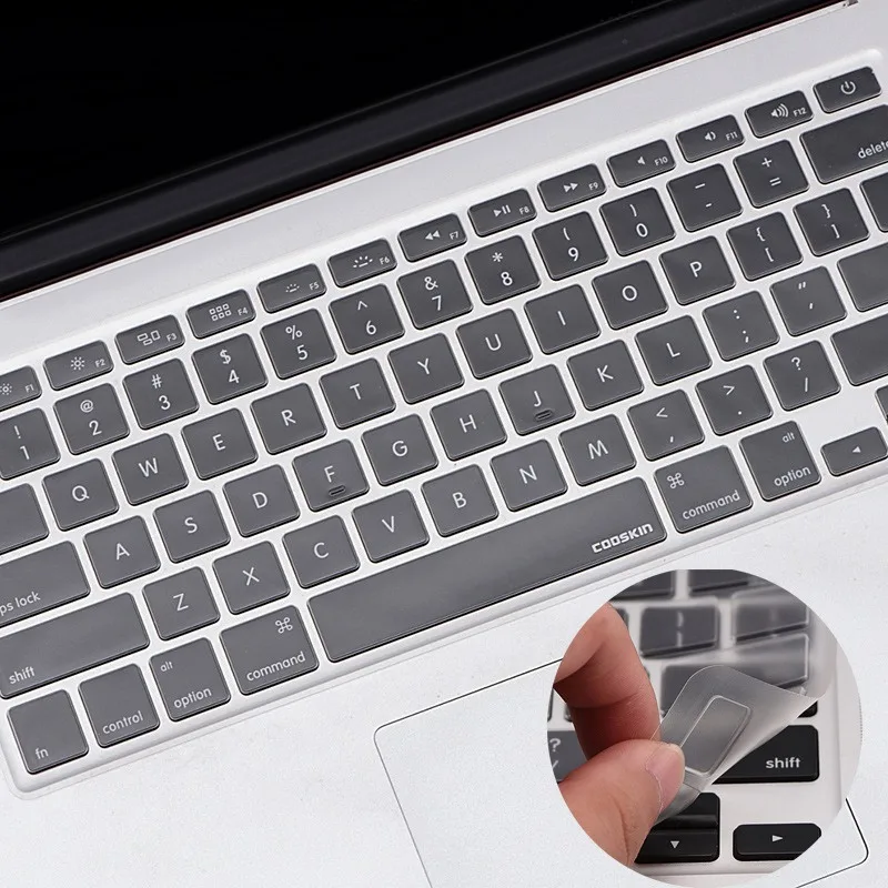 For Macbook Air Practical Durable Waterproof Clear Transparent TPU Keyboard Cover Accessories