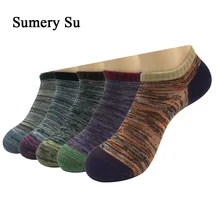 5 Pair / Lot New Arrival 2016 Mens Happy Socks Brand Design Combed Cotton Casual Ankle Socks For Men 5 Color Free Shipping цена 5 Pair / Lot New Arrival 2016 Mens Happy Socks Brand Design Combed Cotton Casual Ankle Socks For Men 5 Color Free Shipping цены онлайн