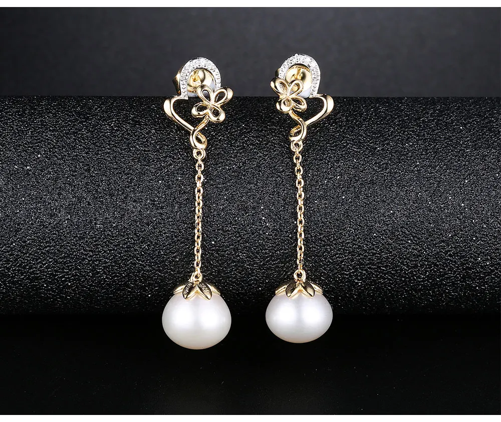 silver pearl earrings CASE00912 (2)