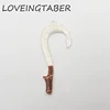 ( Choose Color Frist ) Newest 54mm*23mm 10pcs/lot Maui Fish Hook Full Enamel Pendants For Jewelry Making ► Photo 3/3