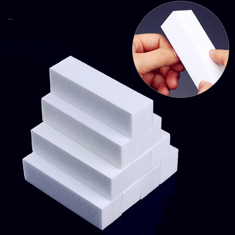 5 шт./лот шлифовальная губка пилка для ногтей блок УФ-гель Diy Дизайн маникюр