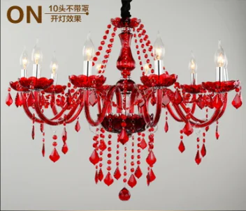 

Longree Wholesale chandelier crystal prisms glass chandelier multi colored modern led art chandelier