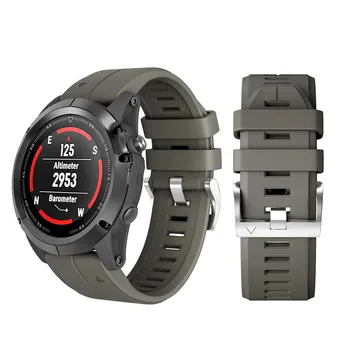 

New Hot Silicone Wristband Replacement Quick Release Strap Accessories for Garmin fenix 5X/5X Plus/3/3HR