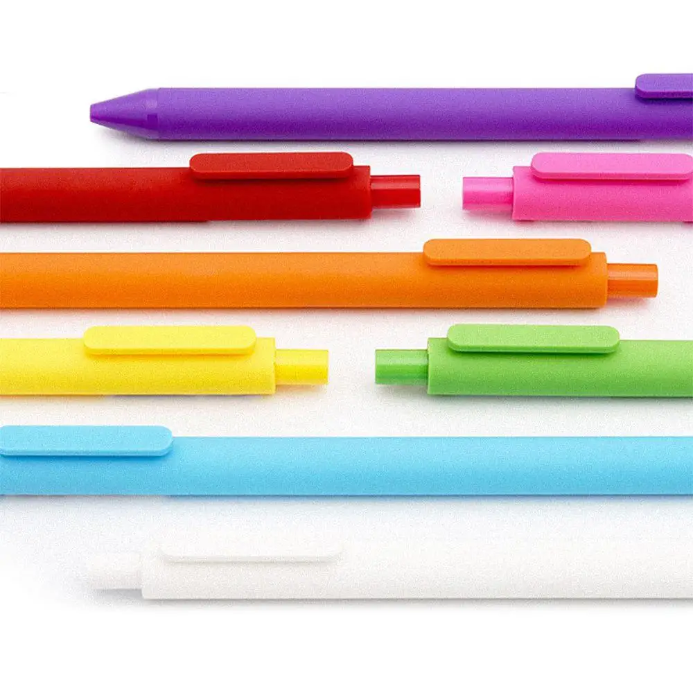 Original Xiaomi Colorful Sign Pen 0.5mm Refill Signing Pens 12 Colors Ballpoint pen Japan Ink school stationery Durable gel pen