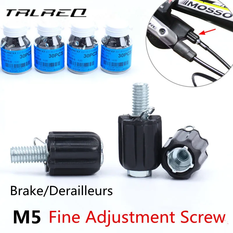 4Pcs Bike Disc Brake bolts M5 fine Tuning Bolt Adjust Transmission