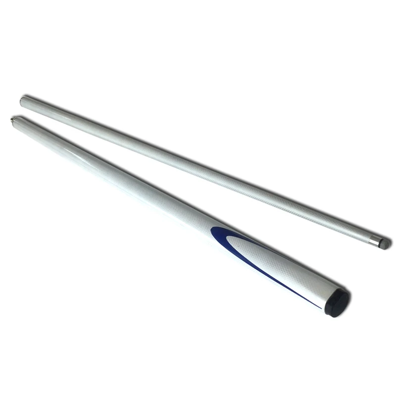 Wholesale white carbon cues 1/2 splited stainless steel joint Pool