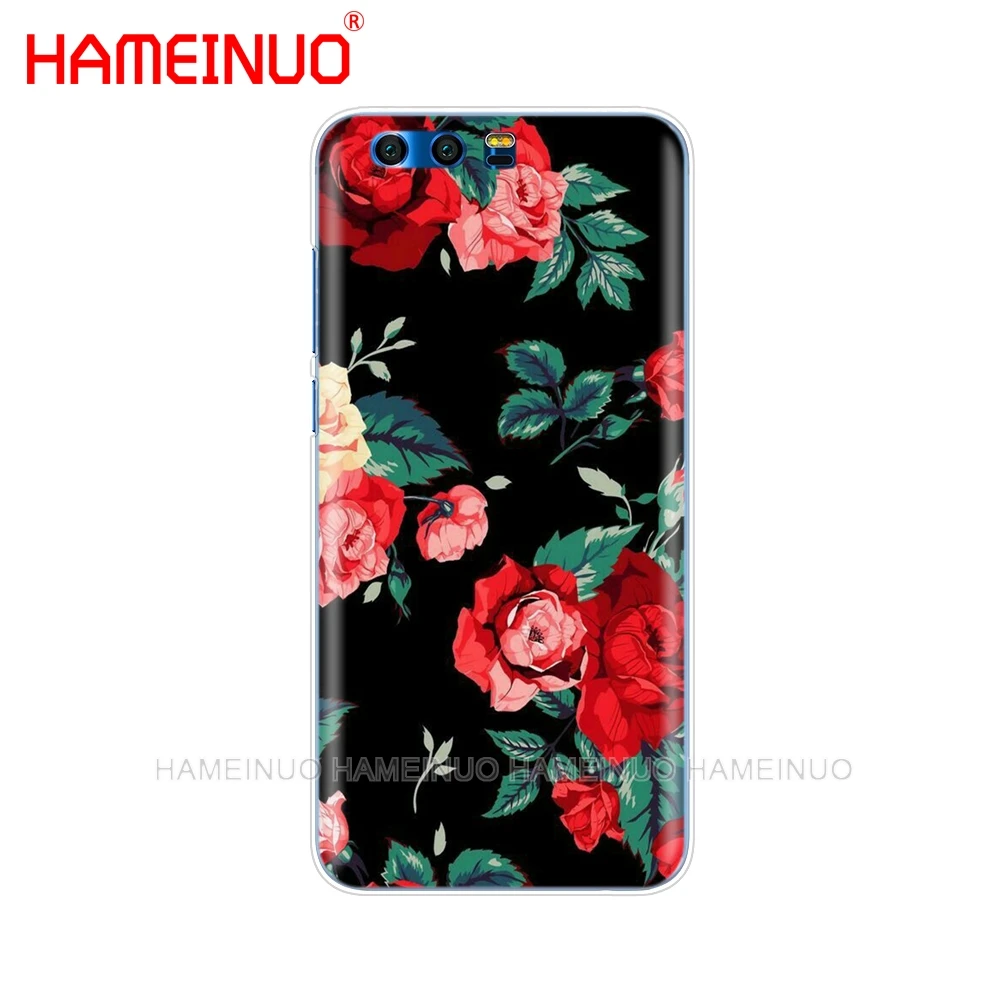 Чехол для телефона HAMEINUO с розовыми цветами и пионами чехол Huawei Honor 10 V10 4A 5A 6A 7A 6C 6X 7X