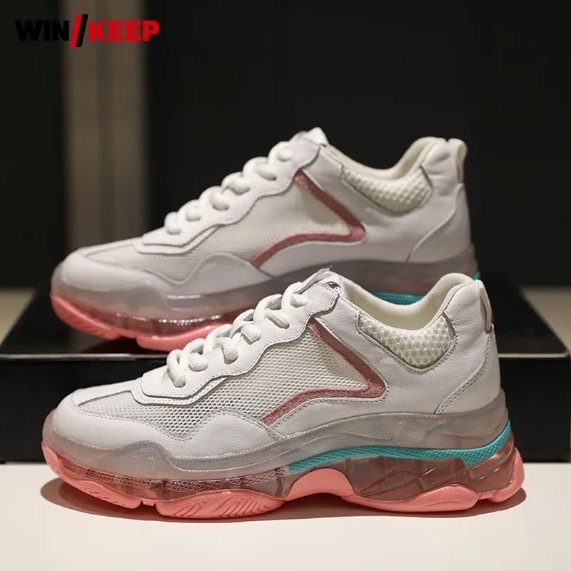 chunky athletic shoes