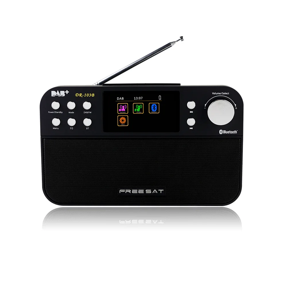 

Freesat DR-103 DAB+/FM RDS Wavebands Radio Receiver 2.4" TFT-LCD Color Display Digital Radio
