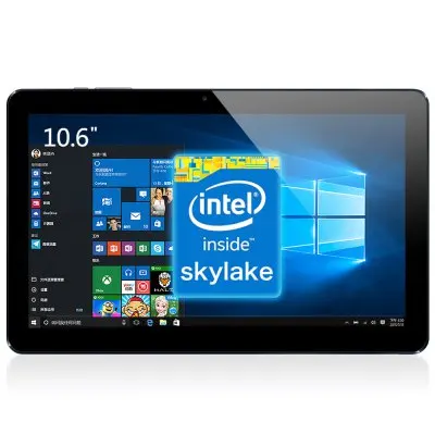 

ALLDOCUBE 10.6 inch IPS Screen Intel Skylake Core m3-6Y30 Dual Core 4GB RAM 64GB Cube i7 Book 2 in 1 Tablet PC Windows10