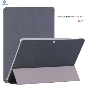 

Protective PU Leather Cover For CHUWI Hi10 Plus Case 10.8" Tri-Fold Stand Tablet Shell For CHUWI Vi10 Plus Shockproof Case