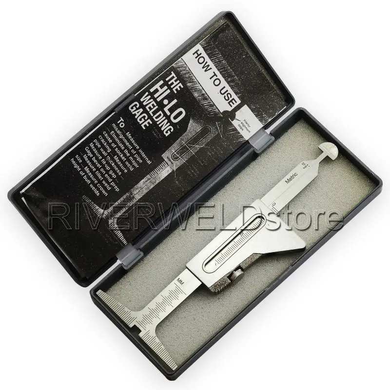 

HI LO Welding Gauge Test Ulnar Welder Inspection Both 32mm Metric & 371/2"inch