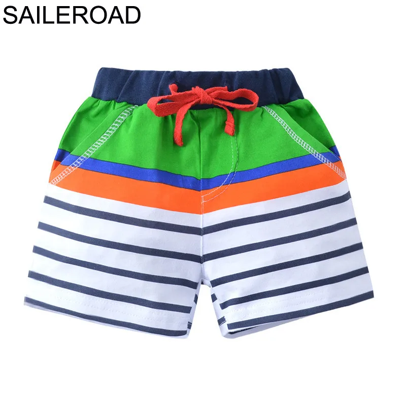 SAILEROAD Rocket/шорты для мальчиков; лето ; Детские Короткие хлопковые штаны для мальчиков; детская одежда; брюки для малышей - Цвет: 6025 same picture