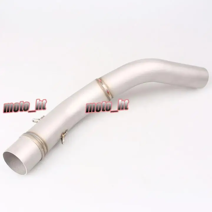 Clamp On Mid Pipe CAT Eliminator Race Exhaust For Kawasaki Z800 2013 2014 2015