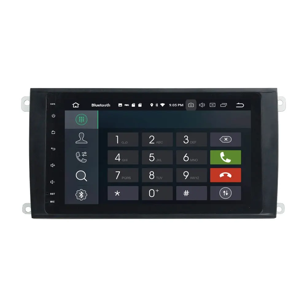 Sale Navirider Android 8.0 radio tape recorder octa Core 4GB RAM 32GB rom with IPS screen for Porsche Cayenne 2013-2010 head units 4