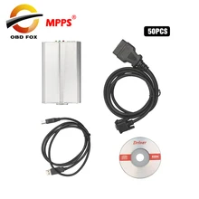 Высокая команда SMPS MPPS V13.02 ECU чип Тюнинг инструмент металлический ящик mpps мигалка k может Высокое качество 50 шт./лот DHL бесплатно